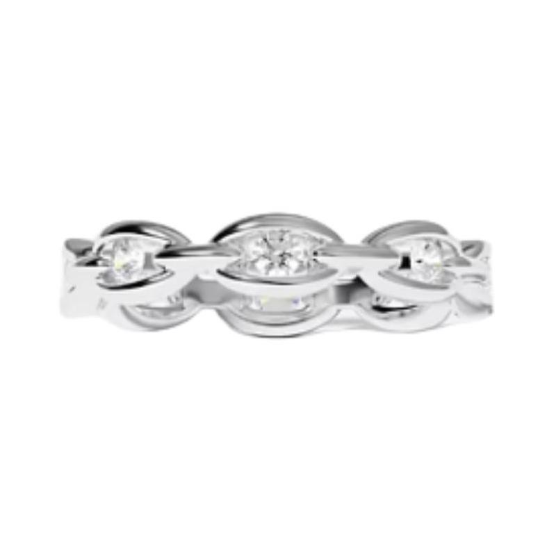 APM Monaco Fashion Design Synthetic Cubic Zirconia Ring Women s White W23134OX