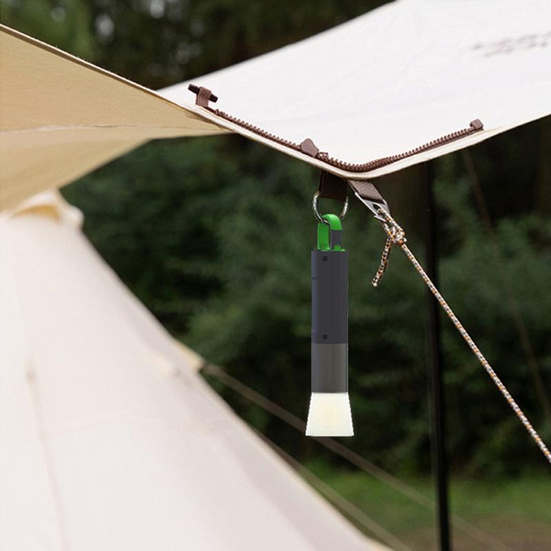 Flashlight Keychain Camping Light 4Modes Flash Light XHP50 Portable Torch