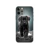 Black Dog Phone Case For iPhone Samsung Galaxy Redmi Xiaomi Oppo OnePlus Note S A 7 8 9 10 11 12 13 14 20 21 22 23 53 54 Pro Max Plus Ultra TPU Soft