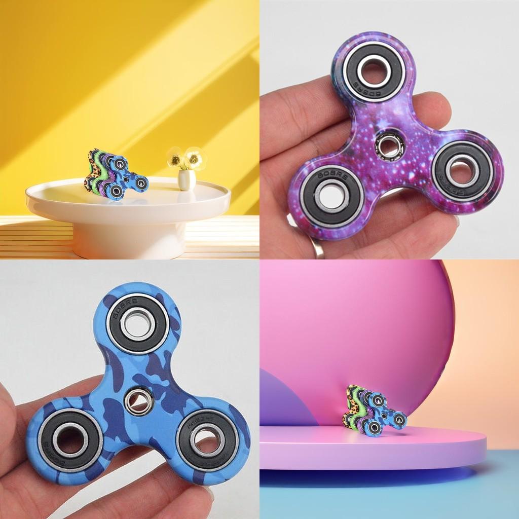 Colorful Camouflage Electroplated Finger Gyro Toy For Stress Relief And Entertainment Zhejiang Province