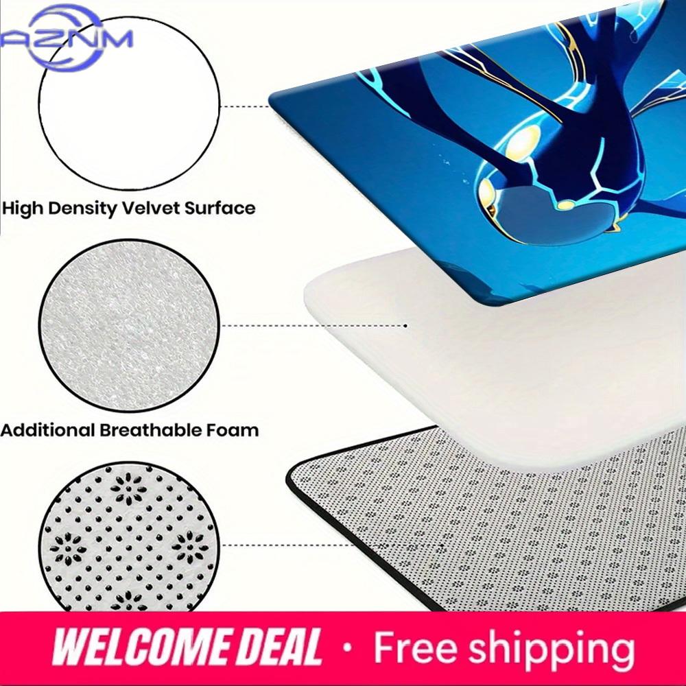 Anime Primal Kyogre Ocean Scene Print Soft Non-slip Absorbent Home Bathroom Entryway Floor Decor Doormat Rug Mat