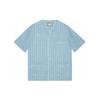 Shirts Men's Blue V Neck Moderate Other 618919-ZAEQH-4234