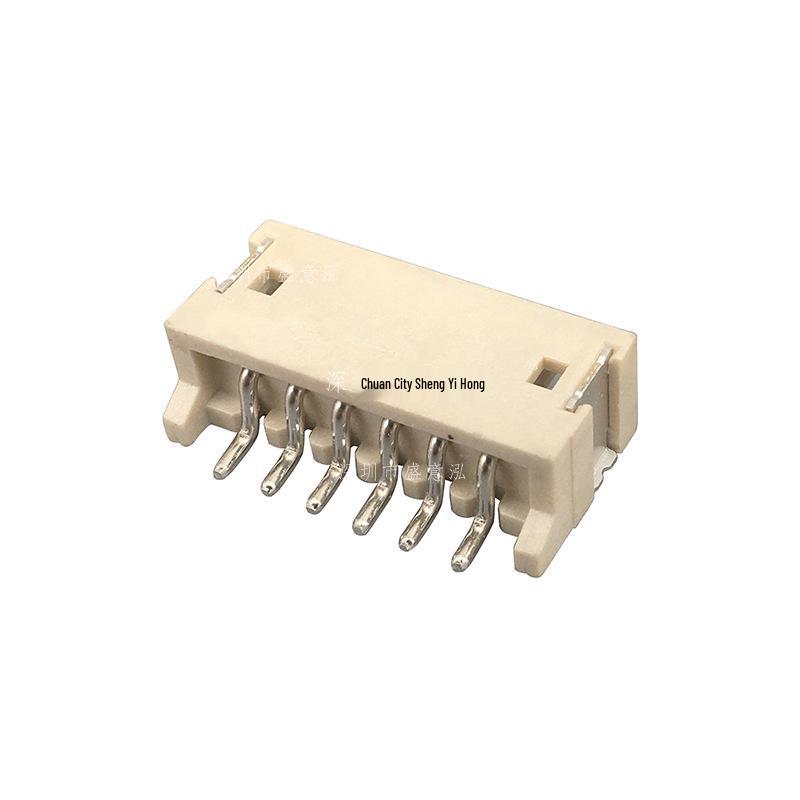 SMT 6-Pin Copper Horizontal 1.5mm Pitch Power Connector Socket