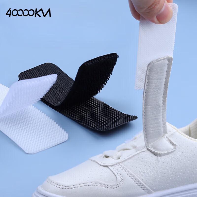 12 Pairs Sew-On Hook and Loop Fastener Strips