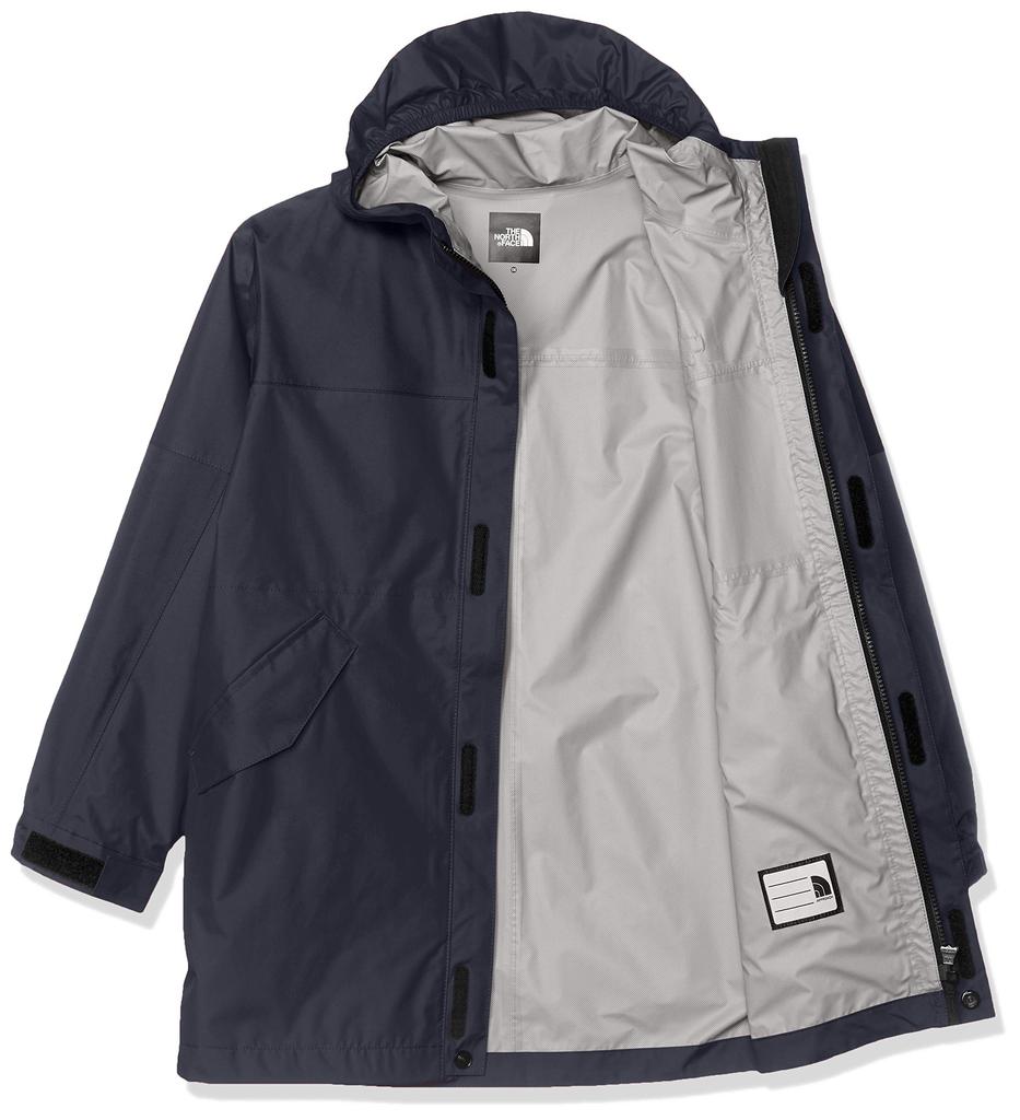 The North Face Kids Mountain Raincoat NPJ12004 Black 100