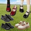 Children's Stage Performance Leather Shoes: Princess, Page Boy, Hosting, Choir Options In Red, White, Black.