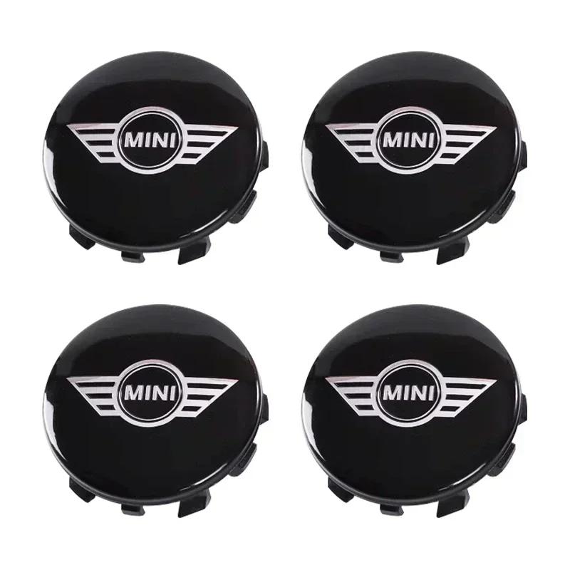 4pcs 54mm 56mm Car Wheel Center Hub Cap Badge Emblem Sticker For S JCW R50 R53 R55 R56 R57 R60 F55 F56