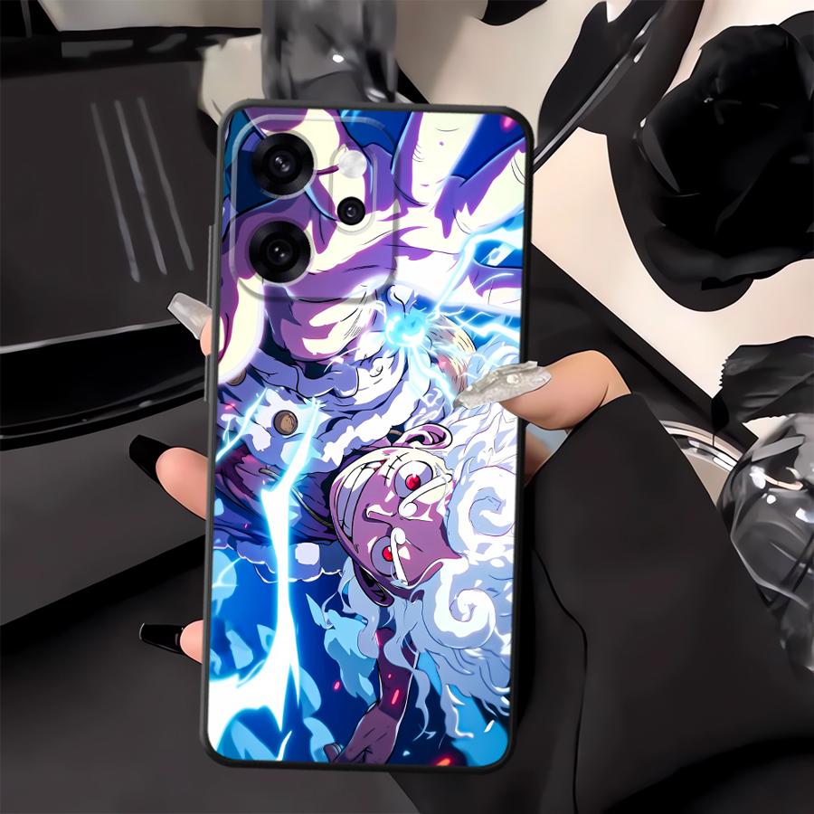 Phone Cover Case for Oppo A74 A84 A76 Reno 4F 5 6 7 8 10 11 14 F9 F11 F29 A96 A83 A98 A93 A78 Cool Luffy Anime