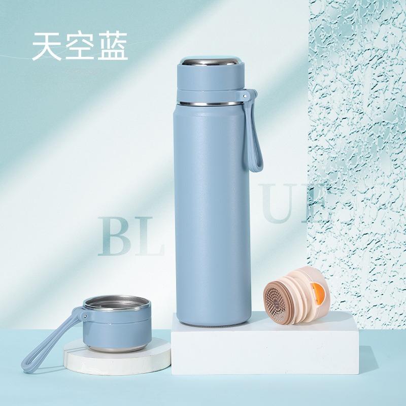 1Pc Bullet Thermos Cup 316 Stainless Steel High-value Male and Female Primary School Students Large-capacity Outdoor Water Cup Gift