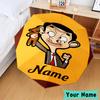 Custom Name Bean's Adventure Umbrella, Foldable Umbrella Suitable for Outdoor Shopping Travel Sports, Exquisite Gift for Family