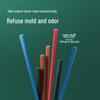 Chuidahuang Color-Coded Antibacterial Alloy Chopsticks, 5 Pairs