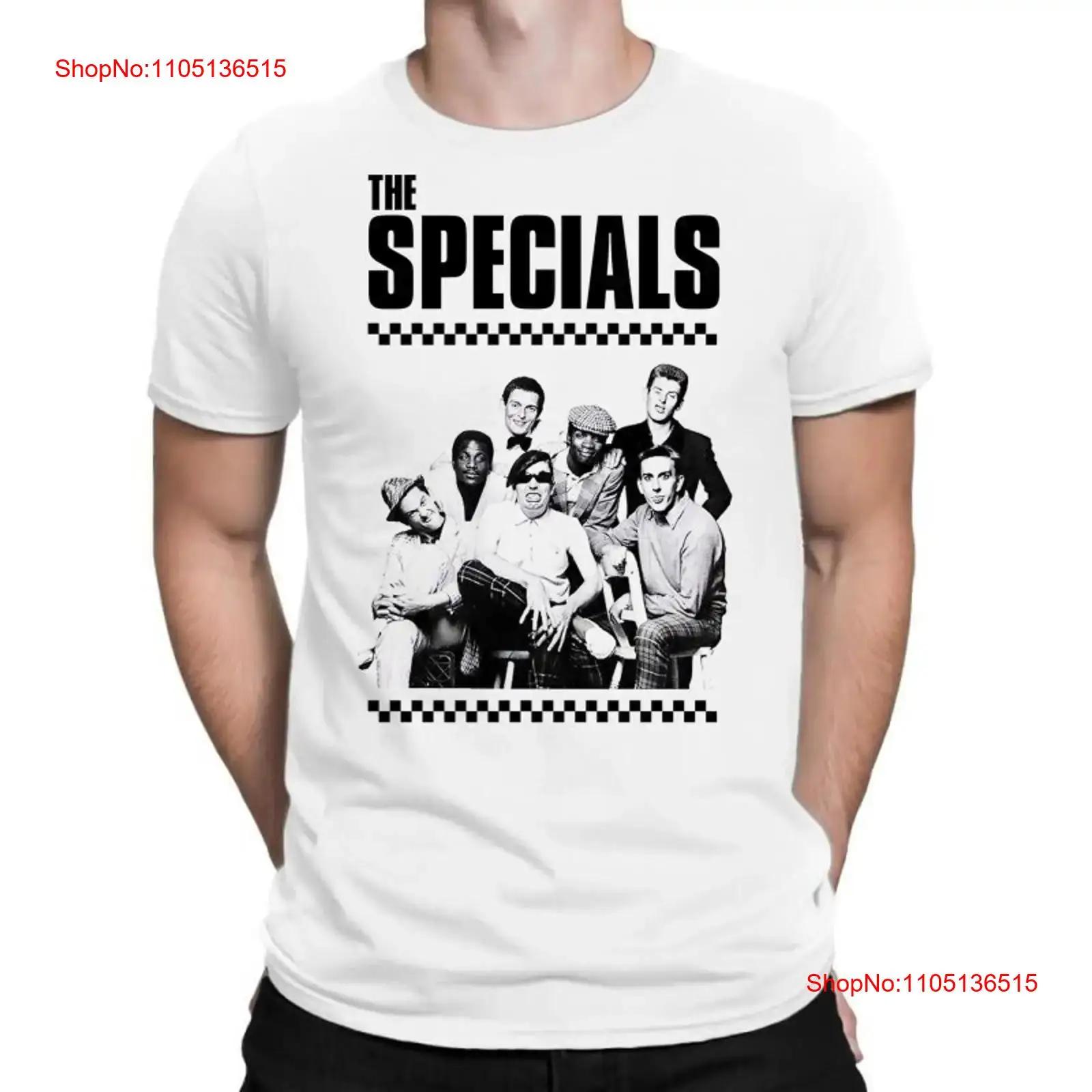 

THE SPECIALS BAND GRAPHIC Cotton Black T Shirt All Size S 4XL vintage Washed Soft Slightly Top For Everyday Wear Unisex graphic 5XL різнокольоровий
