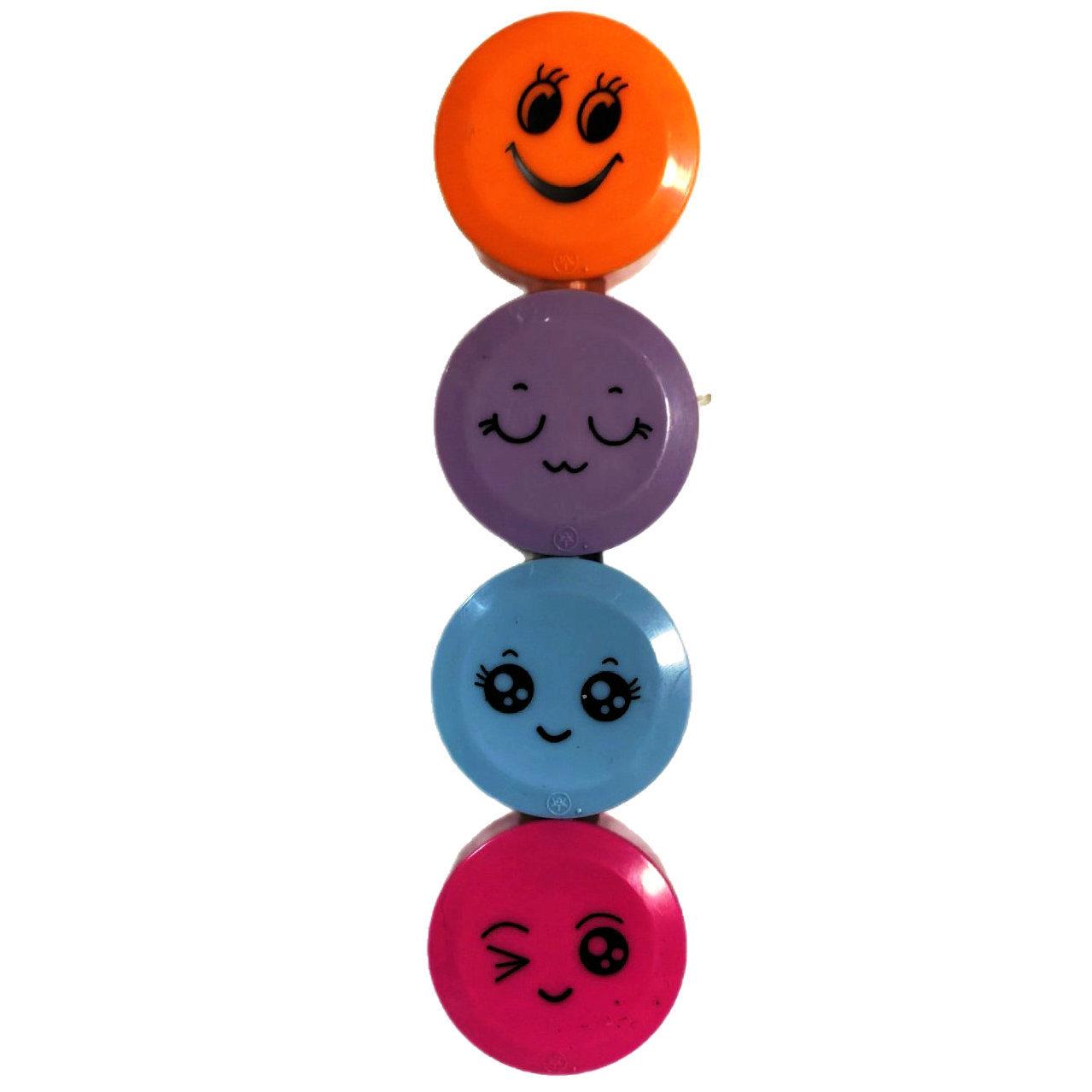 

Four-Color Pen: Unified Design, Unique Style, Seamless Fill & Extend Features, Rounded Format Three-color Highlighter