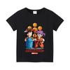 Slump Arale T-shirt Cute Girls Classic Anime Harajuku Cotton Kids Tees Streetwear Toddler Casual Short Sleeve Child Clothes Tops
