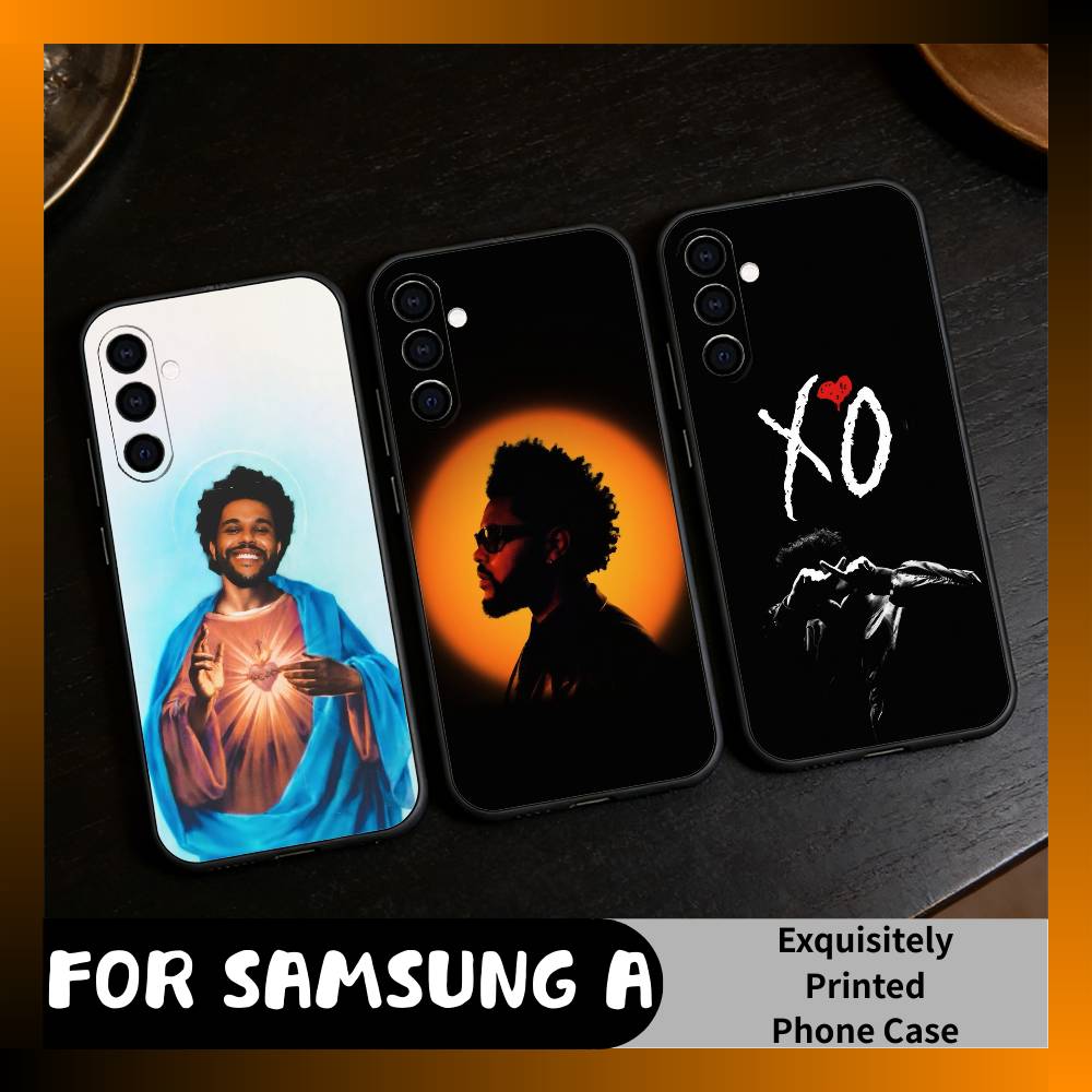 Abel The Blinding Lights W-Wee-knd Phone Case For Samsung Galaxy A73,A72,A71,A70,A52,A51 Others Soft Black Cover