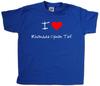 I Love Heart Rhondda Cynon Taf Kids T-Shirt
