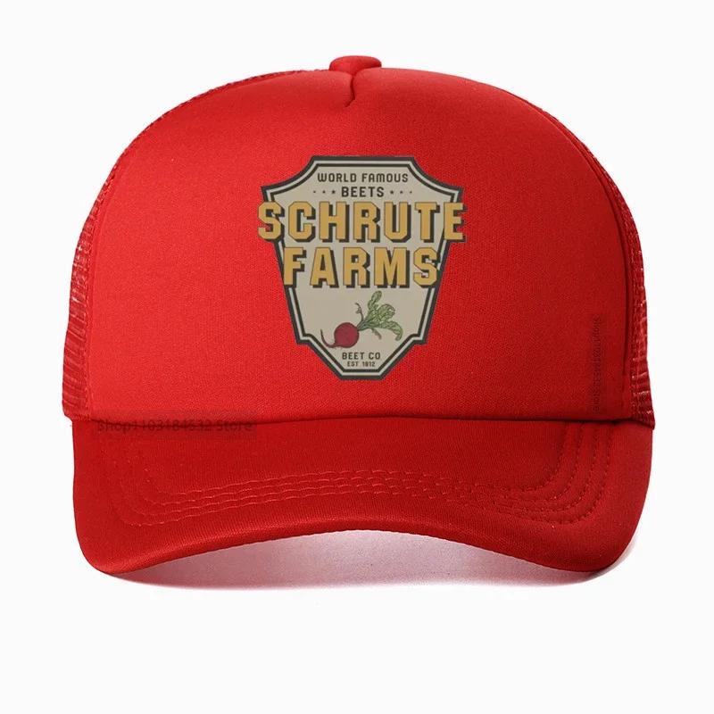 The Office Dwight Outfit Baseball Cap Unisex Women Vintage Unisex Dwight Schrute Farms hat summer Adjustable Snapback hats Adjustable