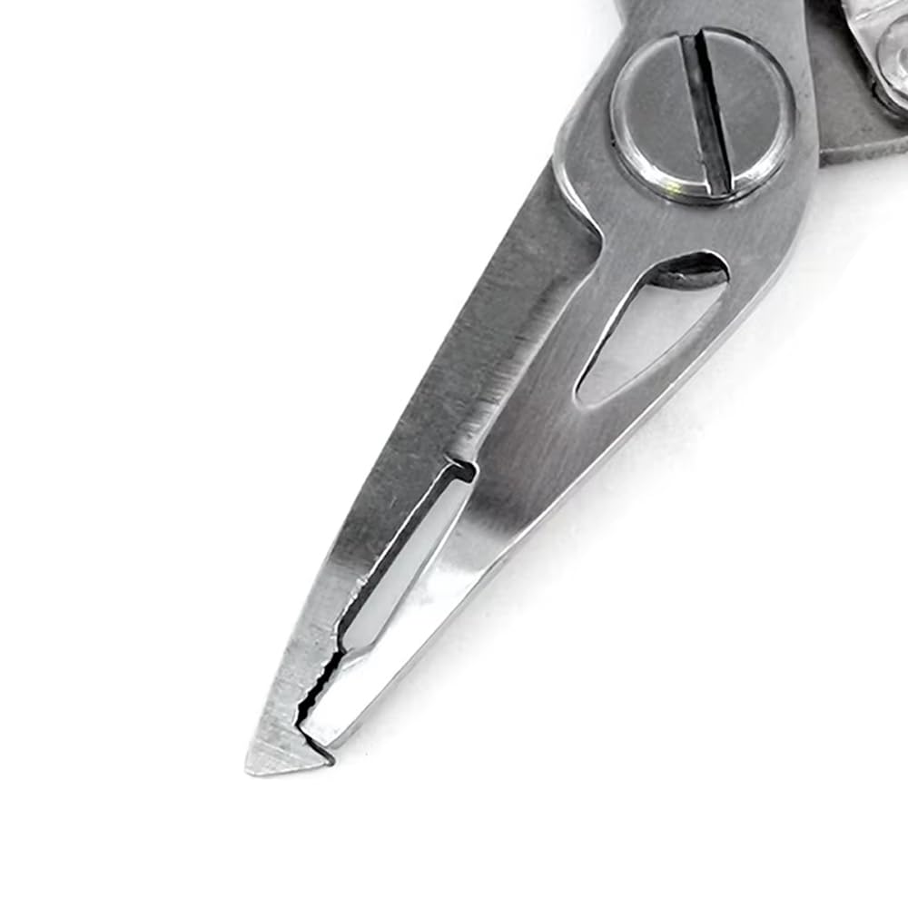 Zmart Černé rybářské kleště, Odstraňovač háčků na rybářské nástrahy, Malé a lehké, Rybářské kleště, Rybářské kleště, Odstraňovač háčků, Řezačka vlasce, Rybaření