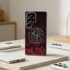 T-Targaryan Dracary Logo Phone Case For Samsung S25,S24,S21,S22,S23,S30,Ultra,S20,Plus,Fe,Note,10,9,5G Transparent Cover