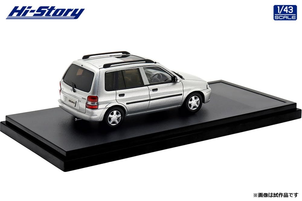 Inter Allied Hi Story Scale Mazda Demio GL Silverstone Metallic Finished Model HS497SL 1/43 (1996)
