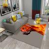 Animal Dog Carpet Abstract Geometric Puppy Rug Pet Wildlife Rugs for Adults Teens Kids Bedroom Living Room Large Area Floor Mat