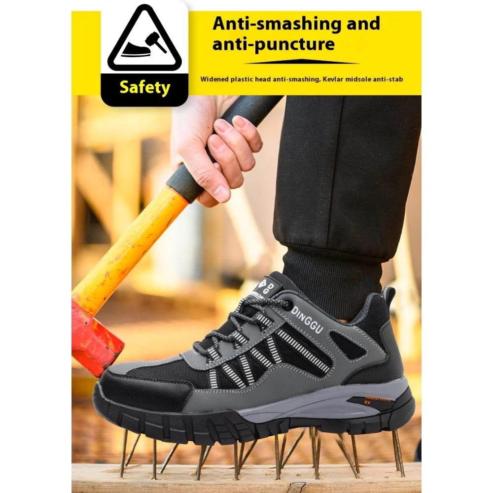 Insulation 6KV Work Safety Shoes Men Indestructible Anti-smashing Anti-puncture Protective Safety Boots Work Sneakers