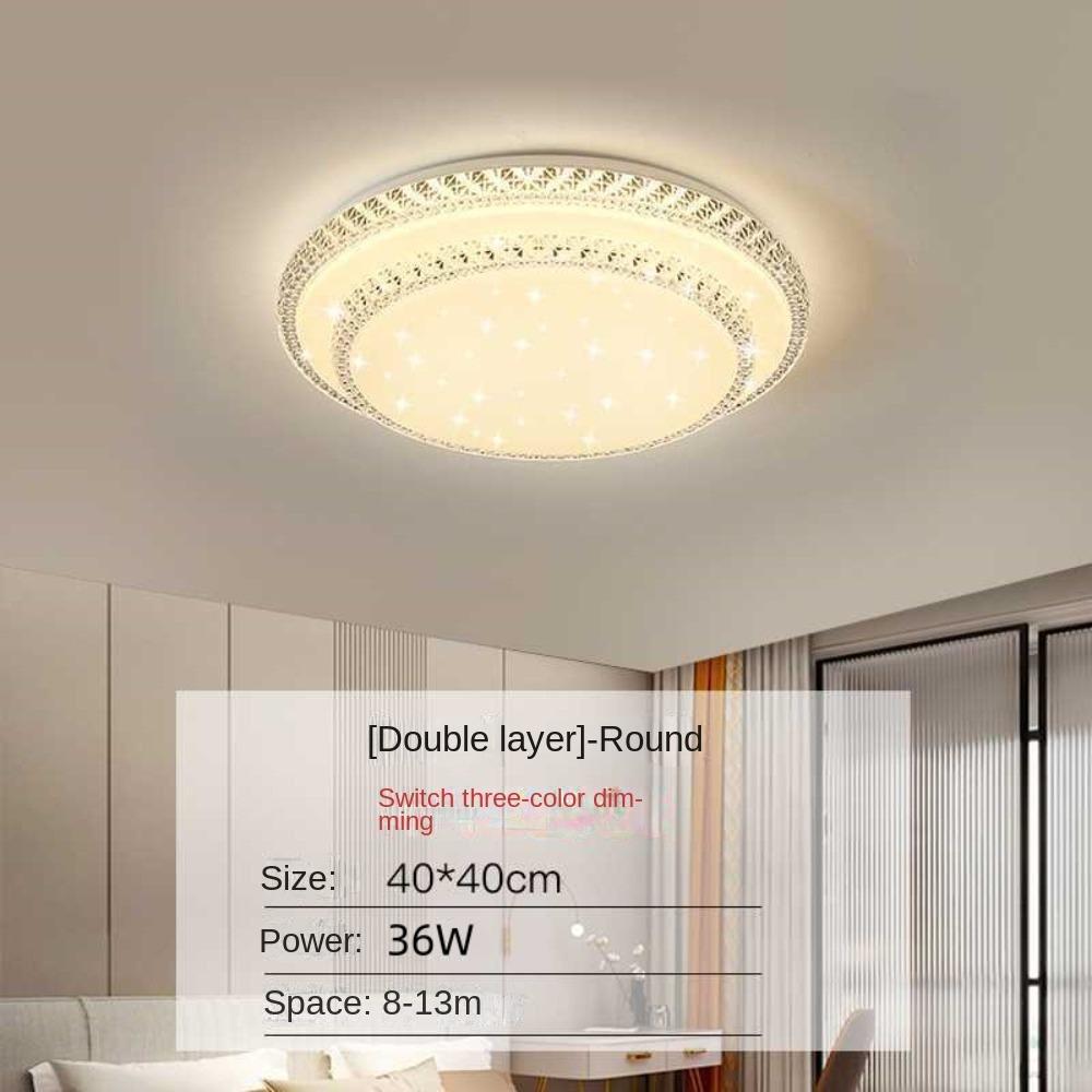 

Современный стиль светодиодный потолочный светильник 3 цвета подвесной светильник модный светильник для спальни 40*40cm