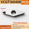 35° Diamond Blade CNC Lathe Inserts VCGT160404 VBGT110302 for Aluminum