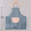1PC Cute Cartoon Girl Printed Apron, Hand Erasable Apron - Oil Resistant Kitchen Apron for Home Cooking