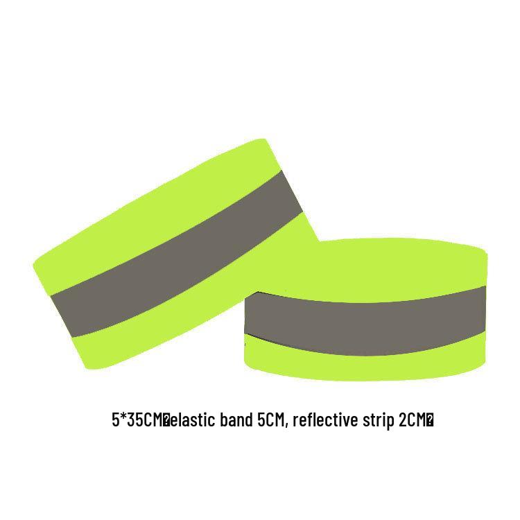 Reflective Sports Wristband for Night Running & Cycling