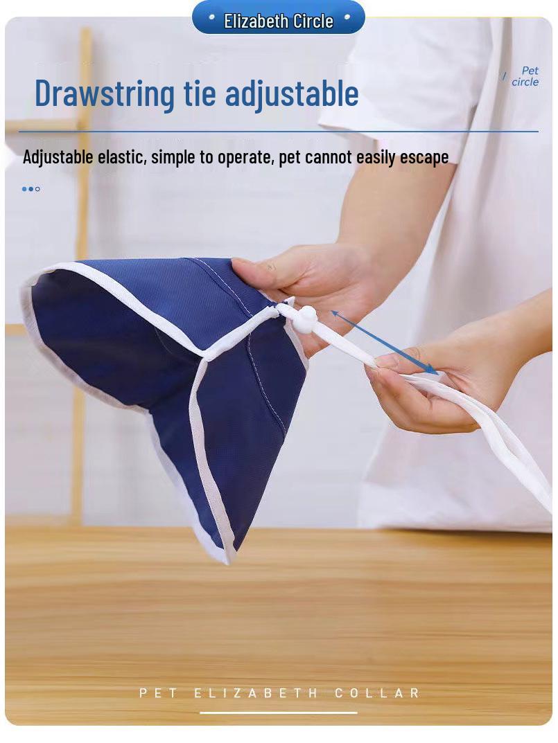 

Мягкий воротник для кошек, предотвращающий вылизывание: Углубленный Елизаветинский воротник для стерилизации и комфорта Small