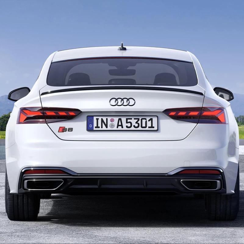 Car Body Rear Trunk Metal Badge S3 S4 S5 S6 S7 S8 Emblem Sticker Decor Accessories for Q1 A4 B8 B6 B9 B7 A3 8P 8V 8L A6 C7 C6 ER3 X1s16