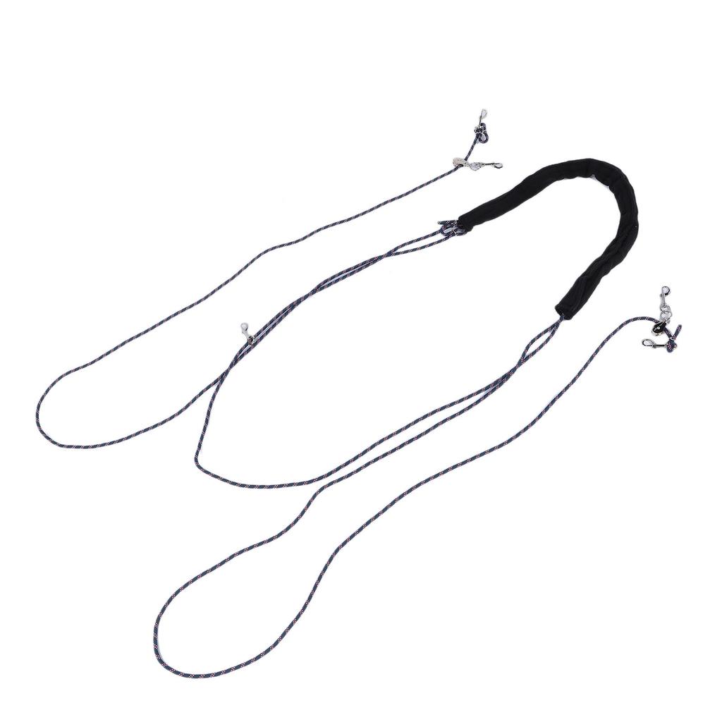 Adjustable Horse Training and Lunging Aid with Rear Fleece Cover Easy Rope Adjustment Horse Balance Training Rope