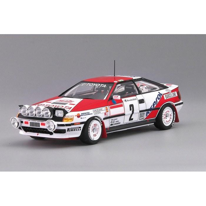 Platz/BEEMAX Toyota Celica GT-FOUR ST165 1991 Monte Carlo Rally Winner 1/24 Scale Model Kit BX24044