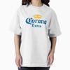 Heart Corona Beer aCelebrates Life Oversized T-Shirt