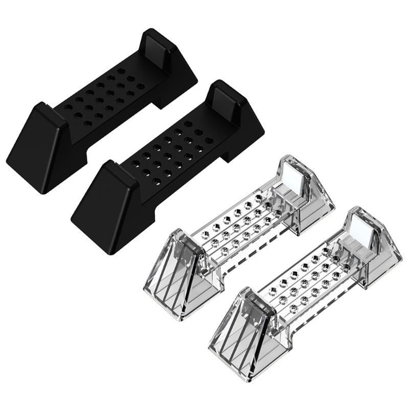 1 Pair Game Console Base for NS2 Dock Stand Support Bracket Gaming Accessories Storage Holder Enhances Airflows