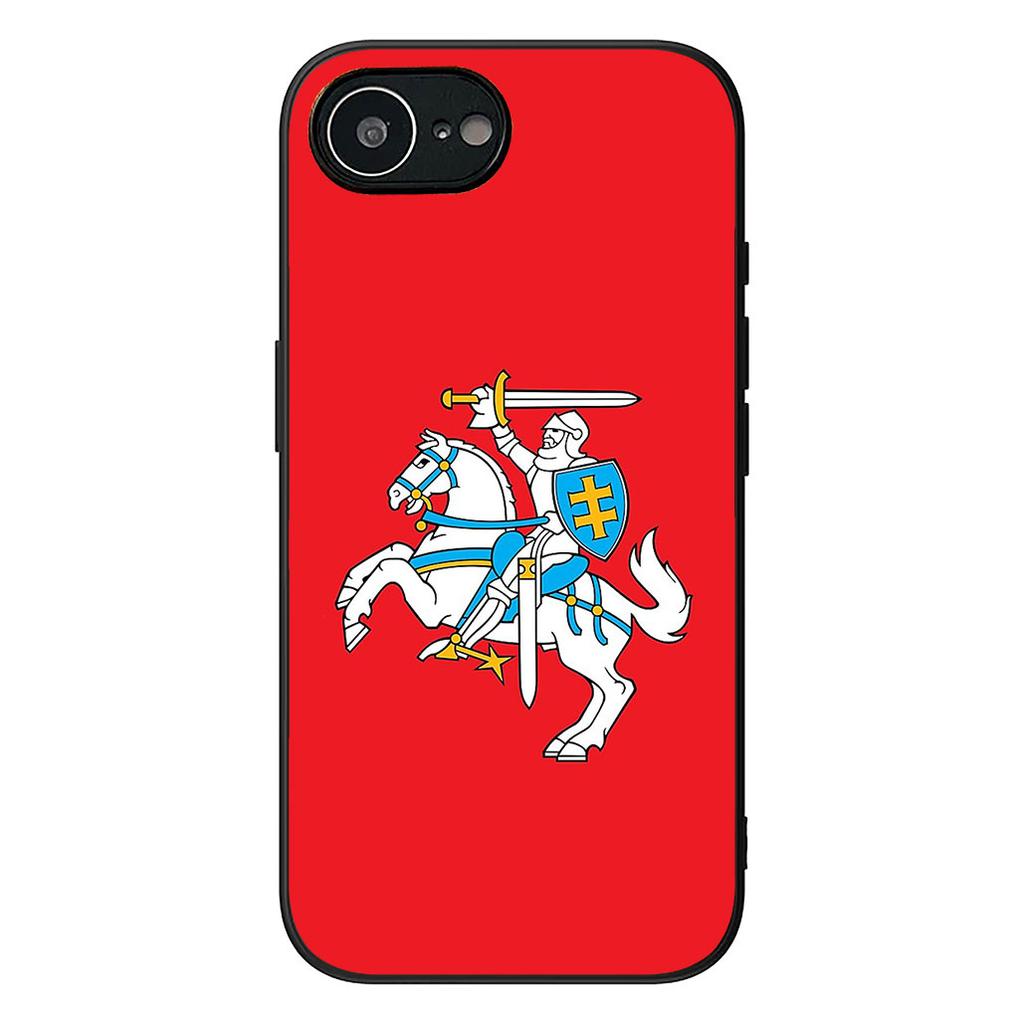 Litauen Flagge Schutzhülle für Apple iPhone 16 17 Air 14 15 Pro Max Plus 16+ 16E 14+ ProMax Handyhülle