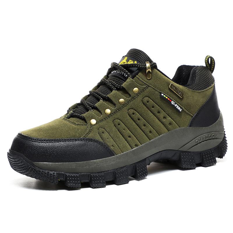 Outdoor hiking shoes large size autumn and winter low-top hiking shoes travel shoes sports hiking shoes