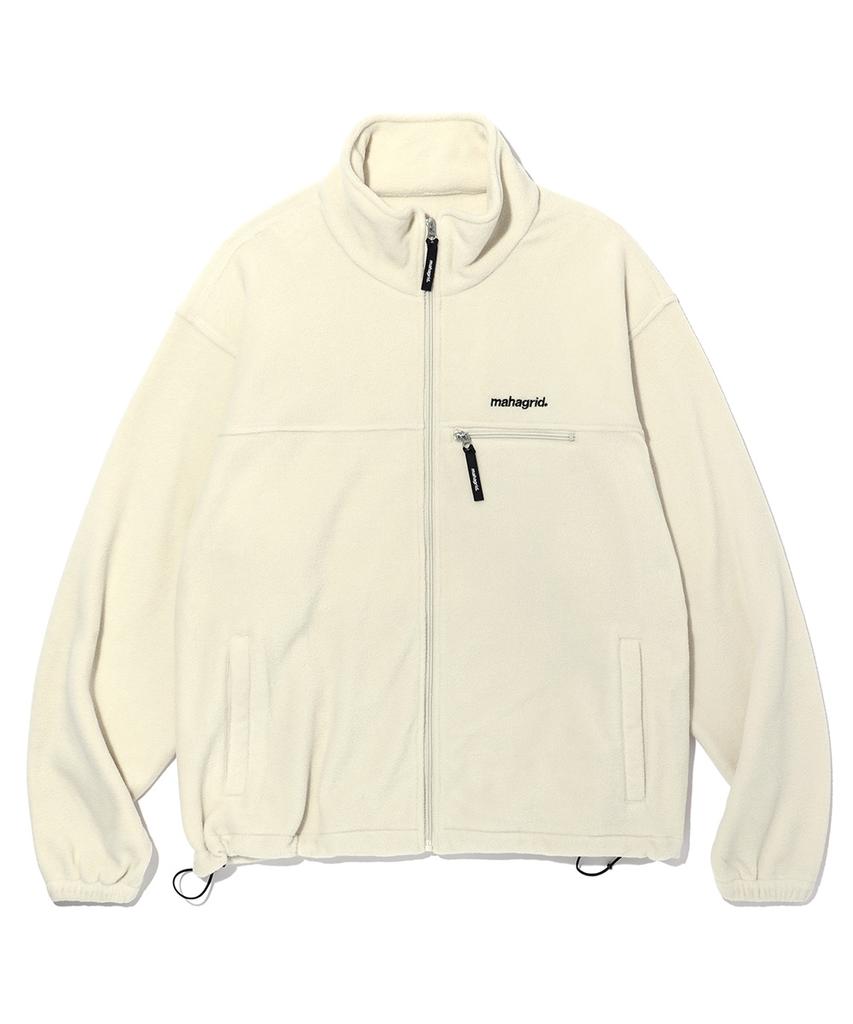 Mahagrid Micro Fleece Jacket Ivory(Mg2Cfmb960A)
