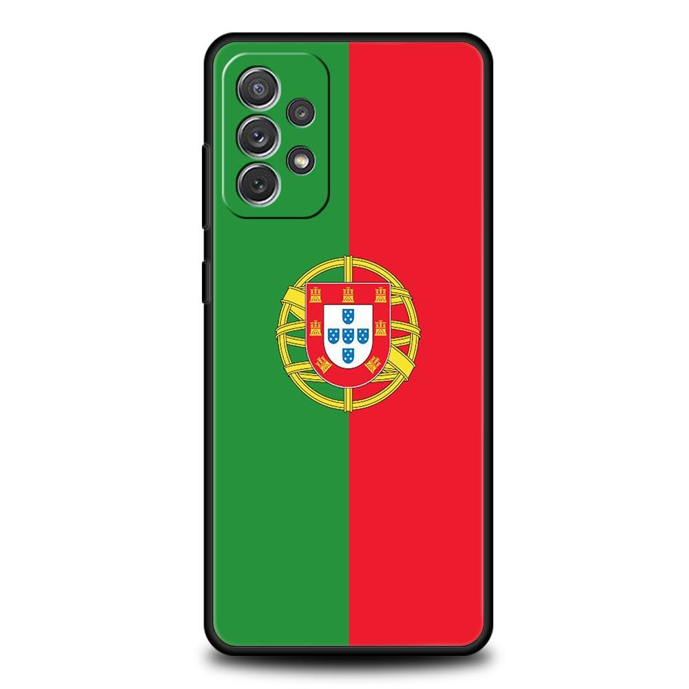 

Portugal Phone Case For Samsung Galaxy A17 A07 A55 A35 A25 A15 A05s A33 5G A31 A23 A21s A13 A41 A73 A53 A51 A71 A03s S10 Cover Samsung A17