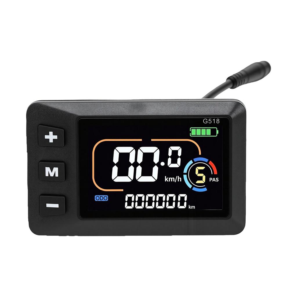 Schermo LCD Bici Elettrica Retroilluminato LED Tachimetro Odometro Sostituzione per Yozma In 10 Dirt Bike Elettrica