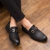 ModeMänner Freizeitschuhe Bequeme Ballerinas Lederschuhe Outdoor Rutschfest Atmungsaktiv Mode Mokassins Sneaker Freizeitliche Bootsschuhe p4