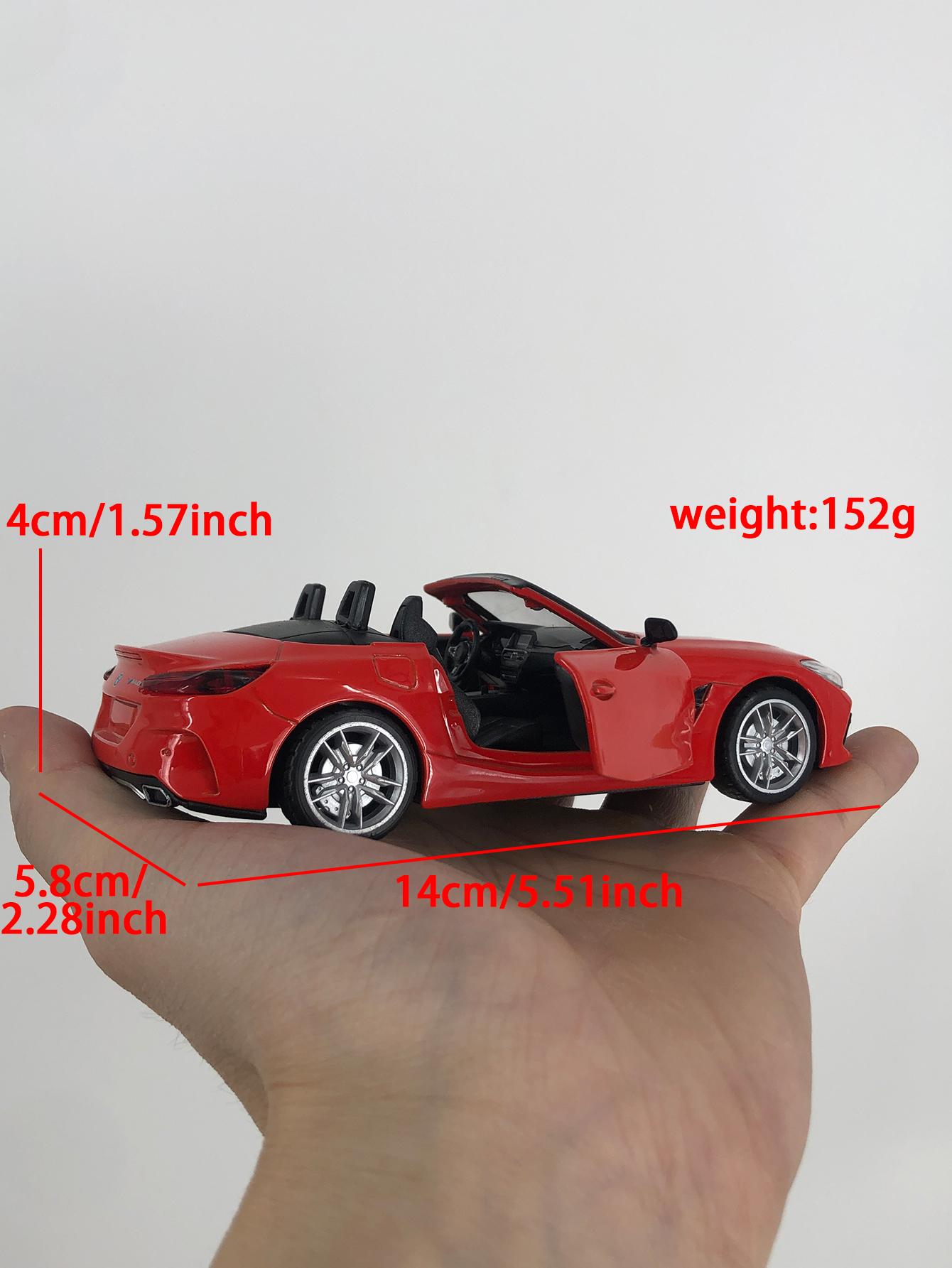 

CCA 1:32 BMW Z4 M40i model car, zinc alloy metal ornament, collectible gift car красный