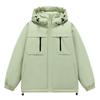 Winter explosion outdoor tooling mountain charge cotton clothes men and women couples color matching hooded jacket cotton clothes factory