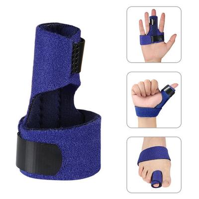 Finger Fixed Splint Adjustable Finger Fixation Brace Support for Pain Relief Trigger Finger Sprains Broken Injuries Strains