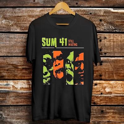SALE Sum 41 Band Still Waiting Gift For Holiday T Shirt Full Size S-5XL