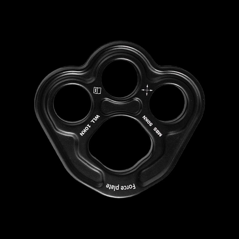 Shengrongqian 4-Hole Climbing Belay/Descender Plate