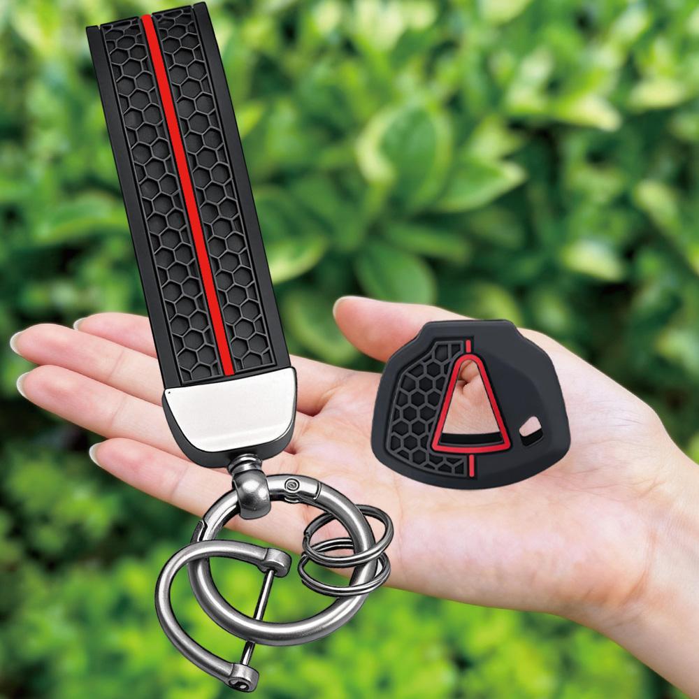 For Kawasaki Z650 Z 650 Z650RS Ninja 650 2017 - 2025 2025 2025 Key Case Remote Cover Shell Keychain Holder Fob Accessories