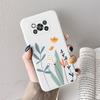 Case For Poco X3 Pro Pocox3 X 3 NFC Cute Heart Flower Back Cover Soft Silicone Matte Protective Funda For Xiaomi Poco X3 Pro Bag