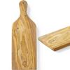 Olive Wood Serving Board with Handle 400 X 140 X 18 Mm Hendi 505250